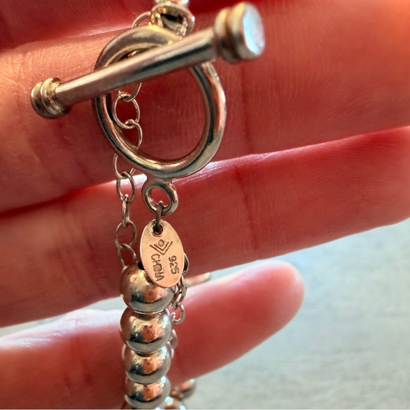 Silpada Silver Beaded Bracelet with Toggle Clasp - Picture 9 of 16